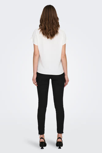 Blouse (korte mouwen) Wit - JDY