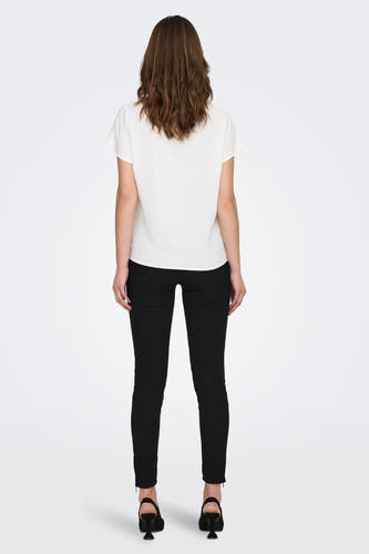Blouse (korte mouwen) Wit - JDY