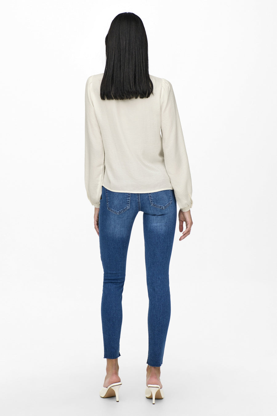 Hemd (lange mouwen) Wit - JDY