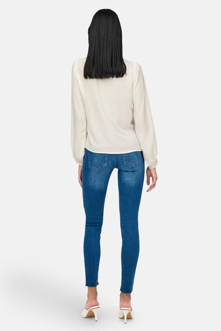 Hemd (lange mouwen) Wit - JDY