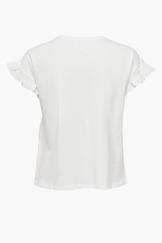 Top (korte mouwen) Ecru - ONLY®