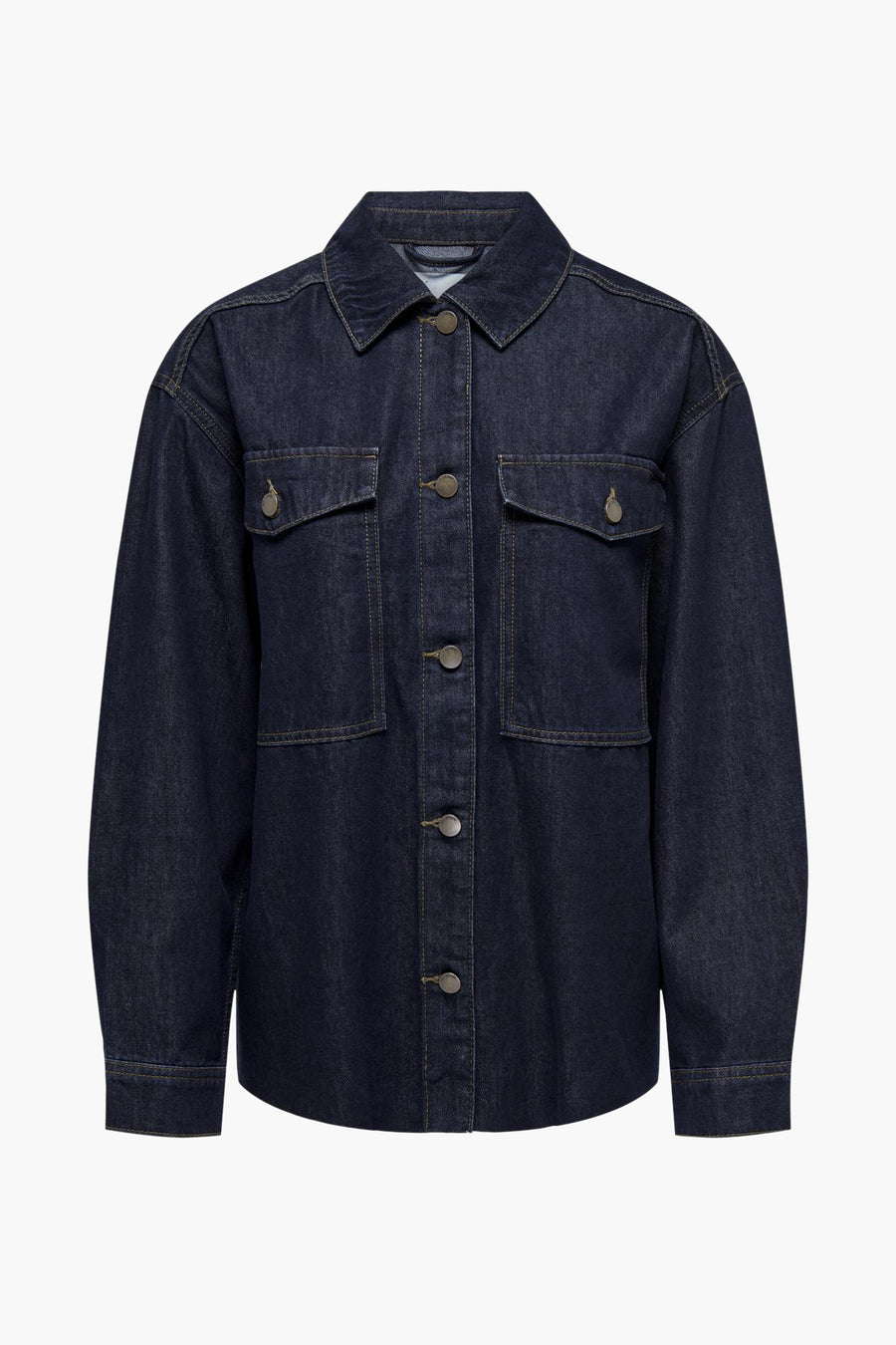 Hemd (lange mouwen) Dark blue denim - JDY