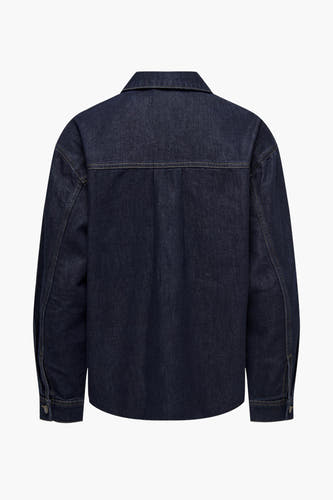 Hemd (lange mouwen) Dark blue denim - JDY