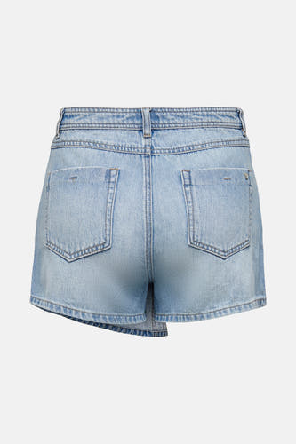 Short - light blue denim