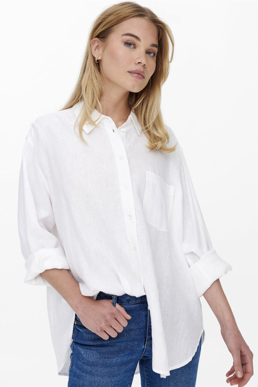Hemd (lange mouwen) Wit - ONLY®