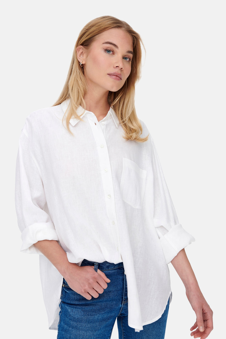 Hemd (lange mouwen) Wit - ONLY®