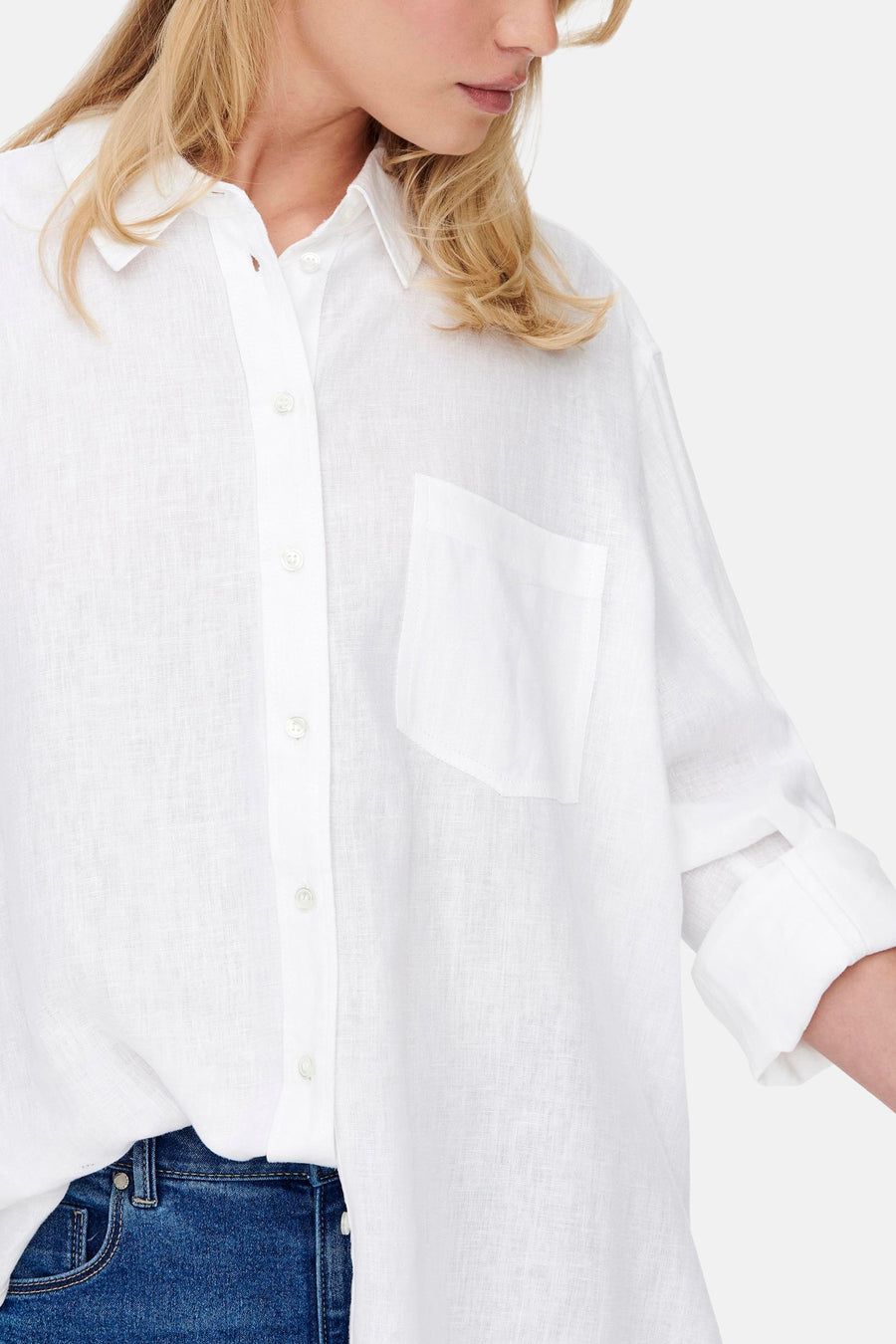 Hemd (lange mouwen) Wit - ONLY®