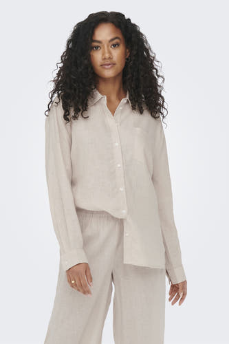 Hemd (lange mouwen) Ecru - ONLY®