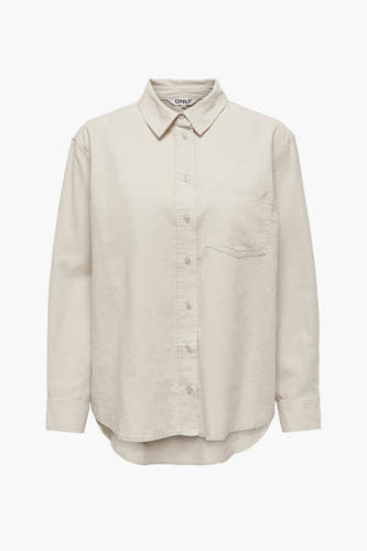 Hemd (lange mouwen) Ecru - ONLY®