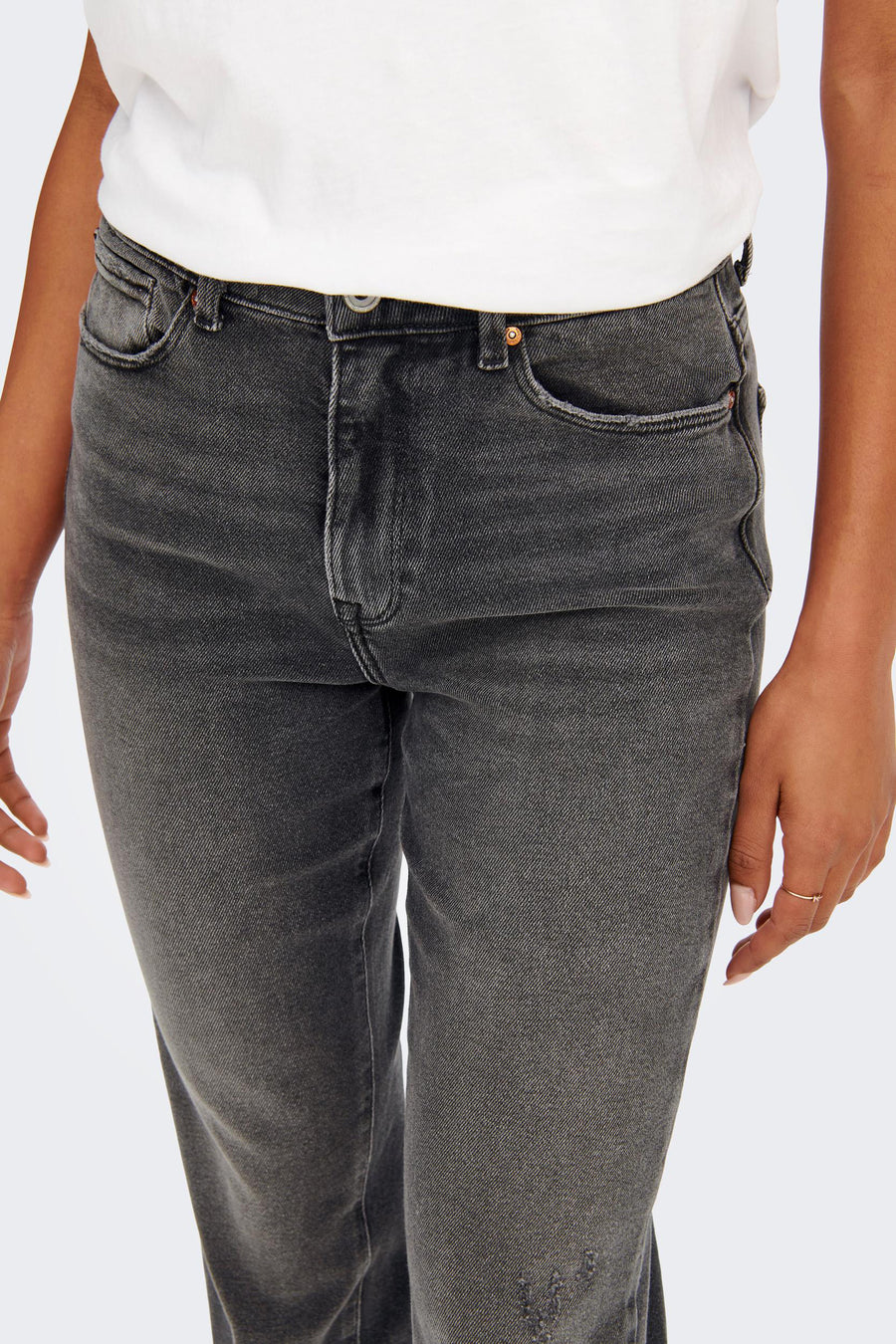 Mom Jeans Dark grey denim - ONLY®
