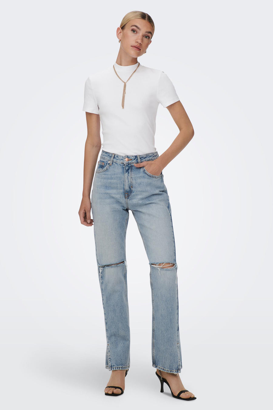 Jeans straight Light blue denim - ONLY®