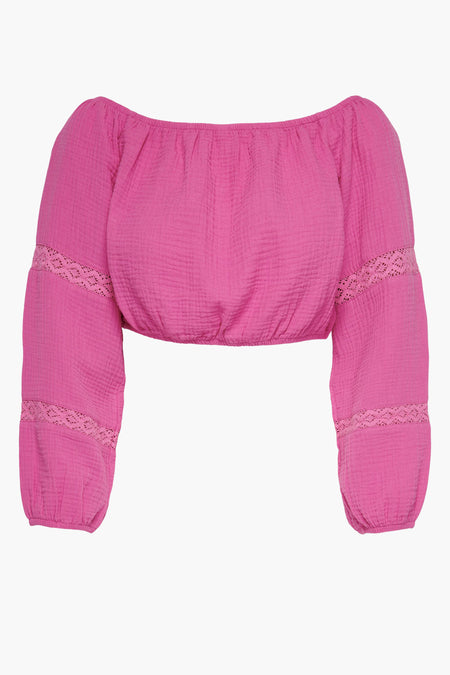 Blouse (lange mouwen) Roze - ONLY®