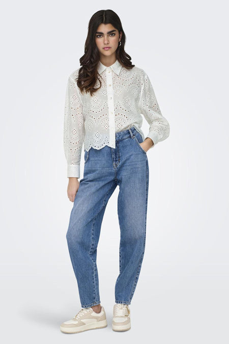 Hemd (lange mouwen) Wit - ONLY®
