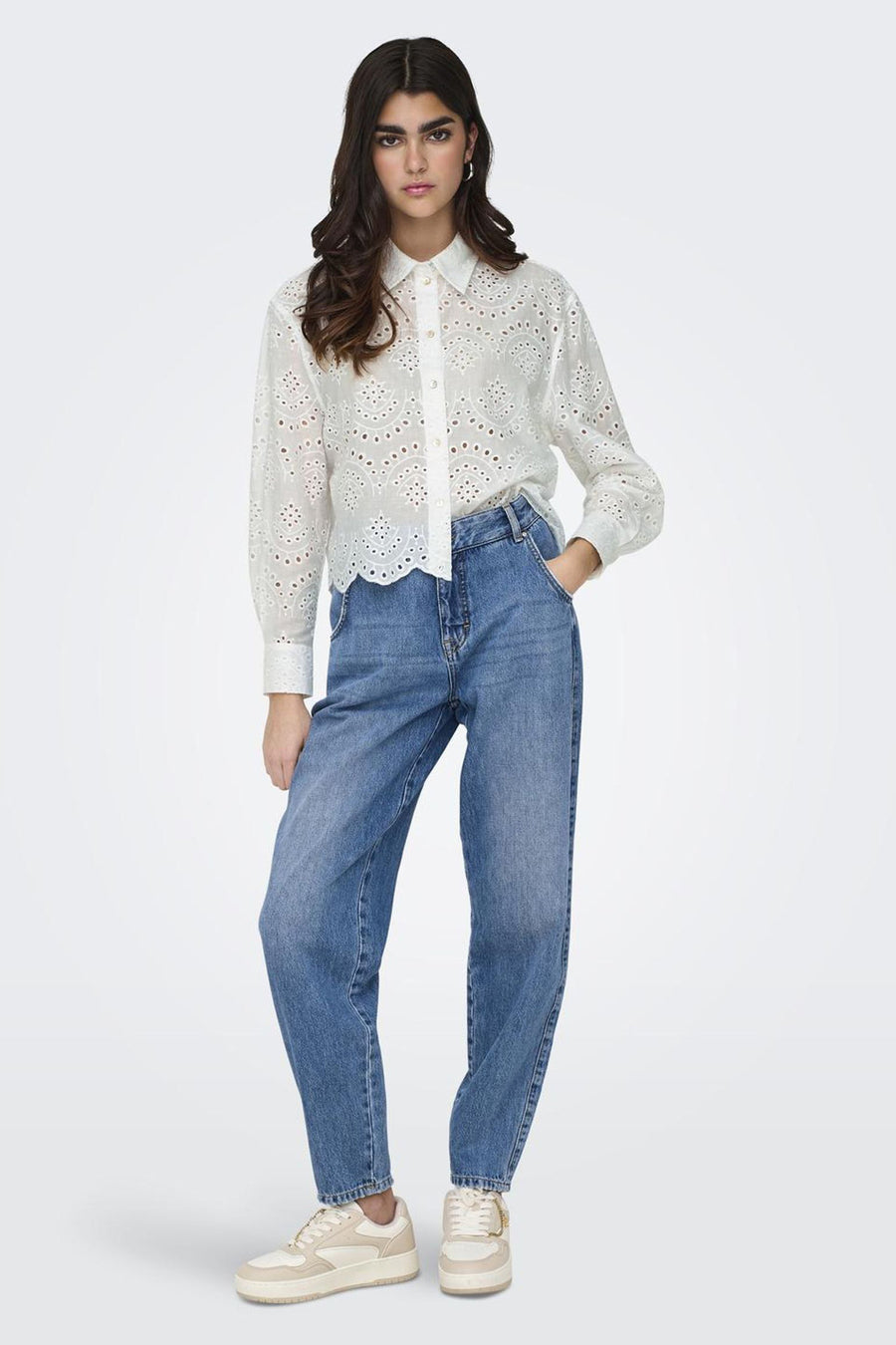Hemd (lange mouwen) Wit - ONLY®
