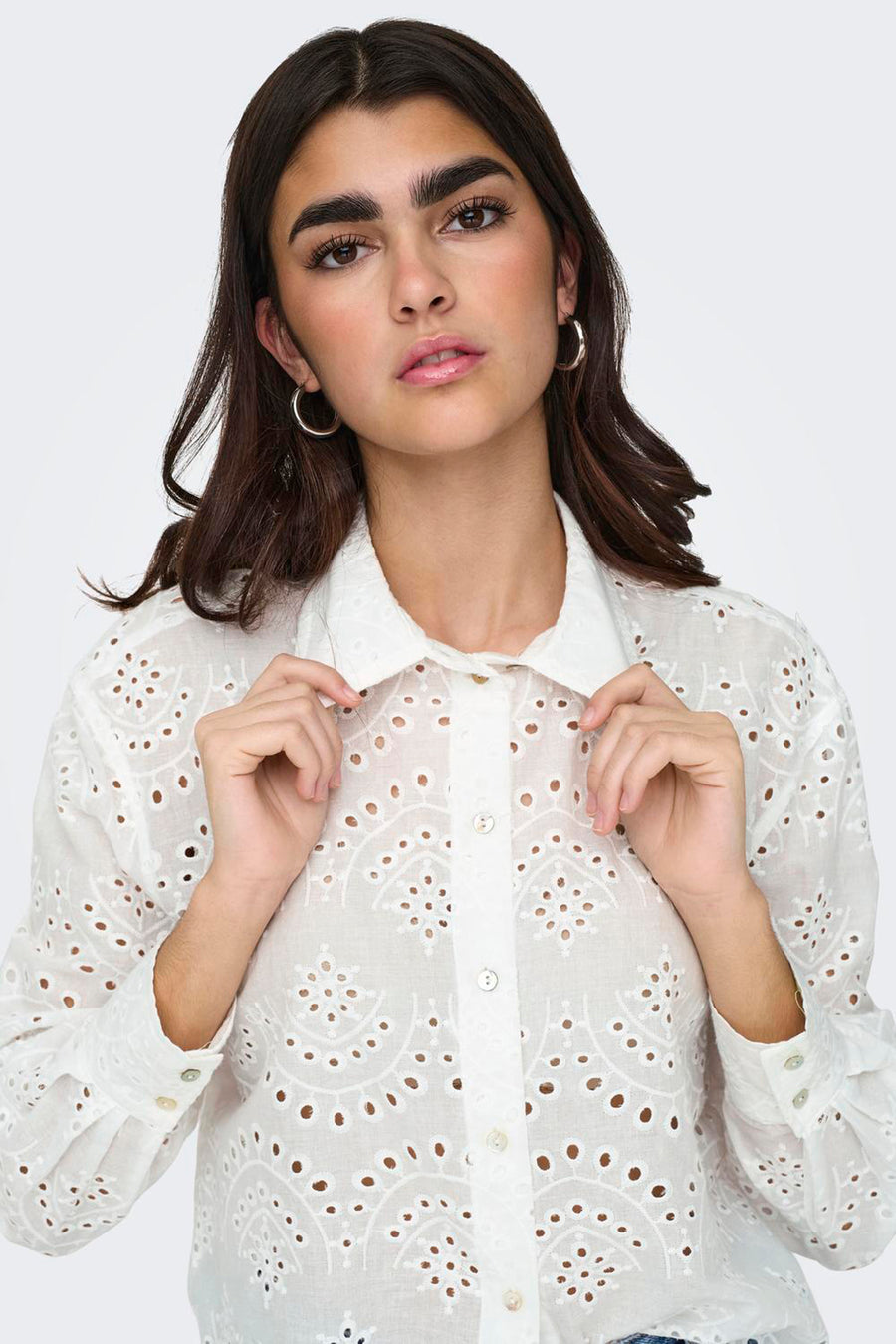Hemd (lange mouwen) Wit - ONLY®
