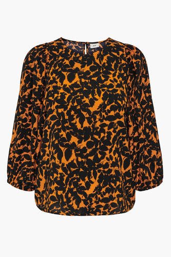 Blouse 3/4 Oranje - JDY