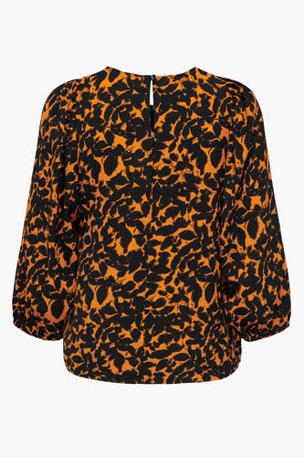 Blouse 3/4 Oranje - JDY