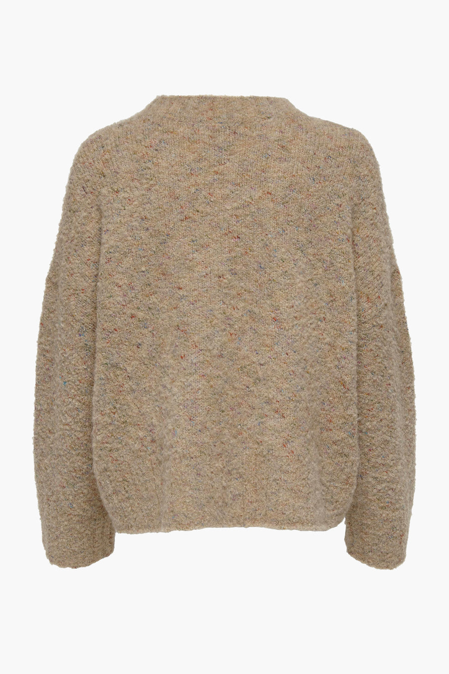 Trui met ronde hals Beige - JDY