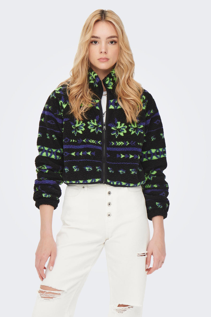 Fleece Zwart - ONLY®