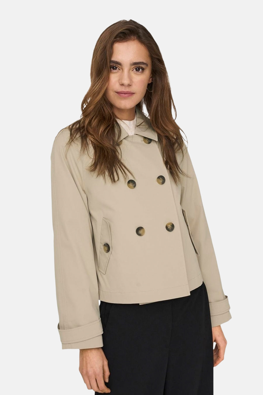 Korte jas Beige - ONLY®