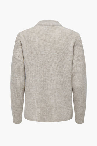 Trui met ronde hals Ecru - ONLY®