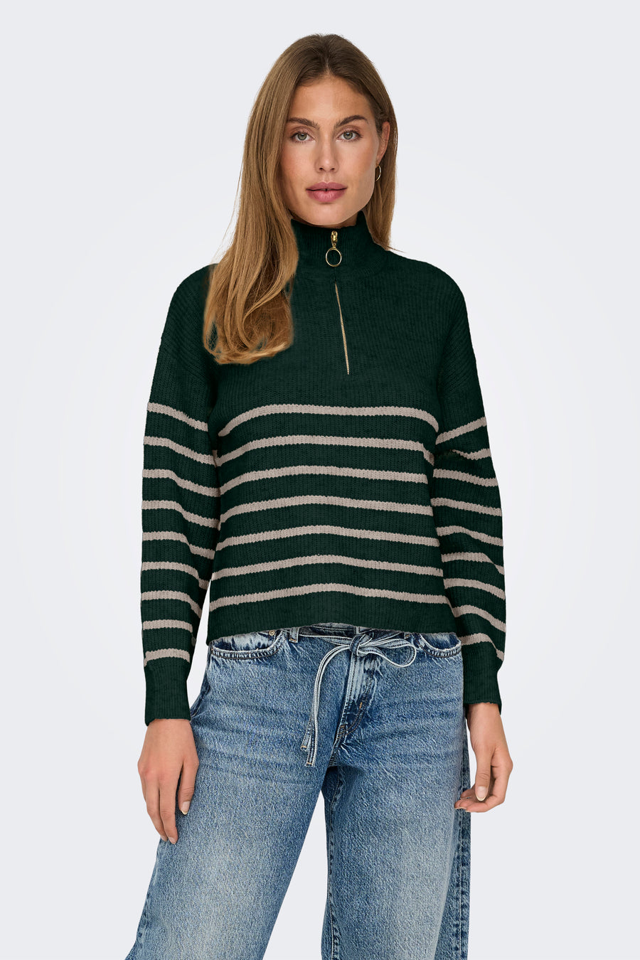 Trui met rolkraag Groen - ONLY®