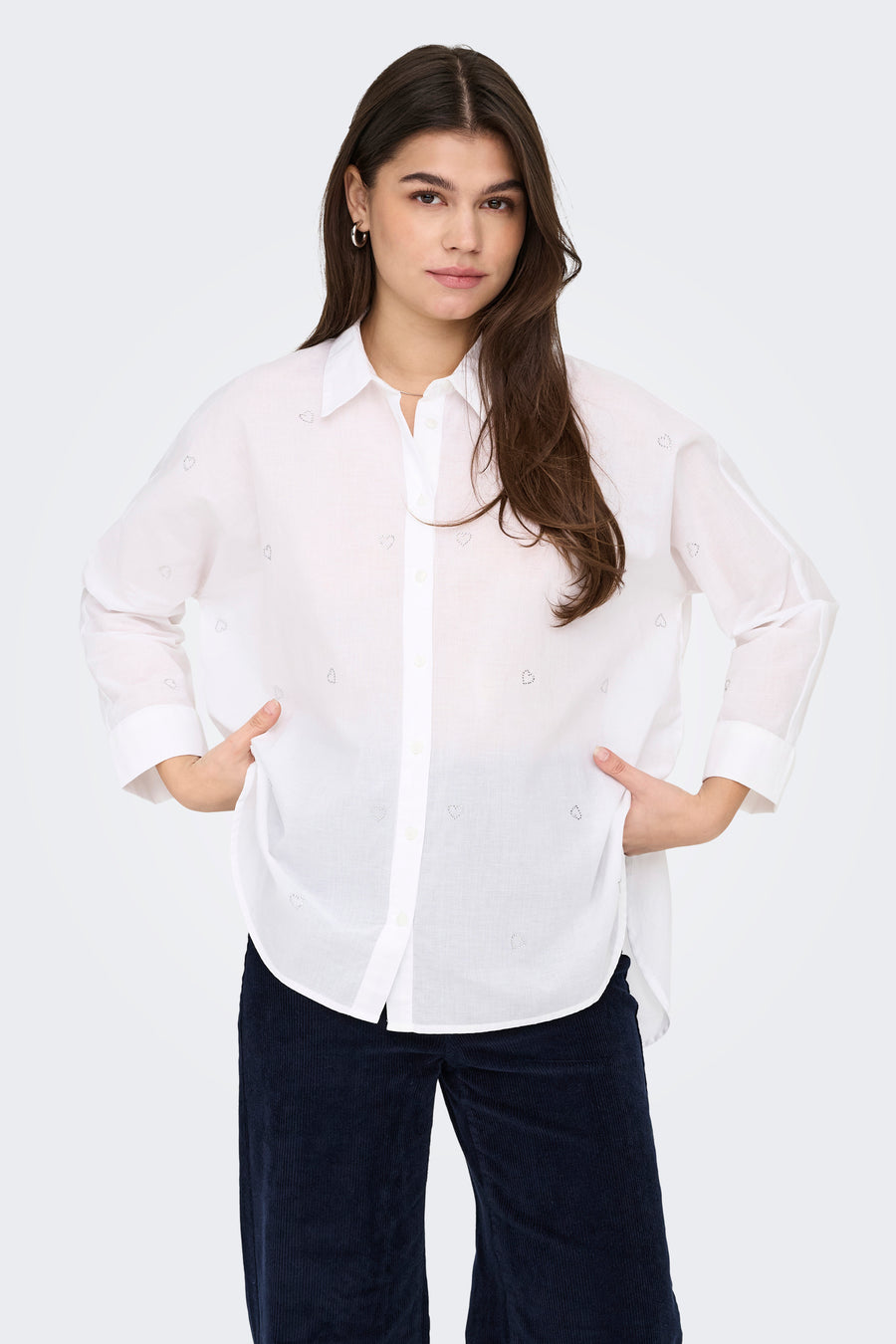 Hemd (lange mouwen) Wit - ONLY®