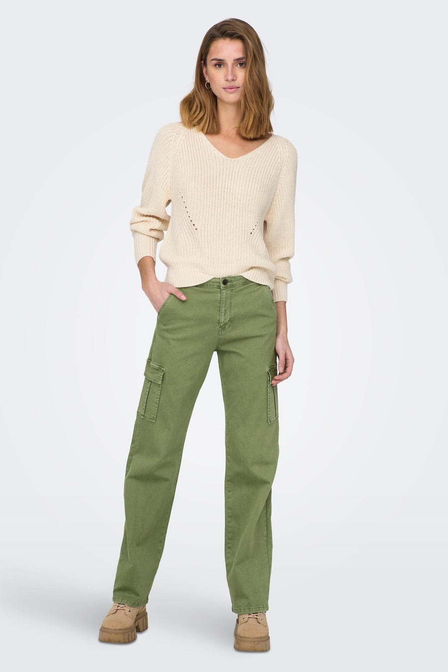 Cargobroek Groen - ONLY®