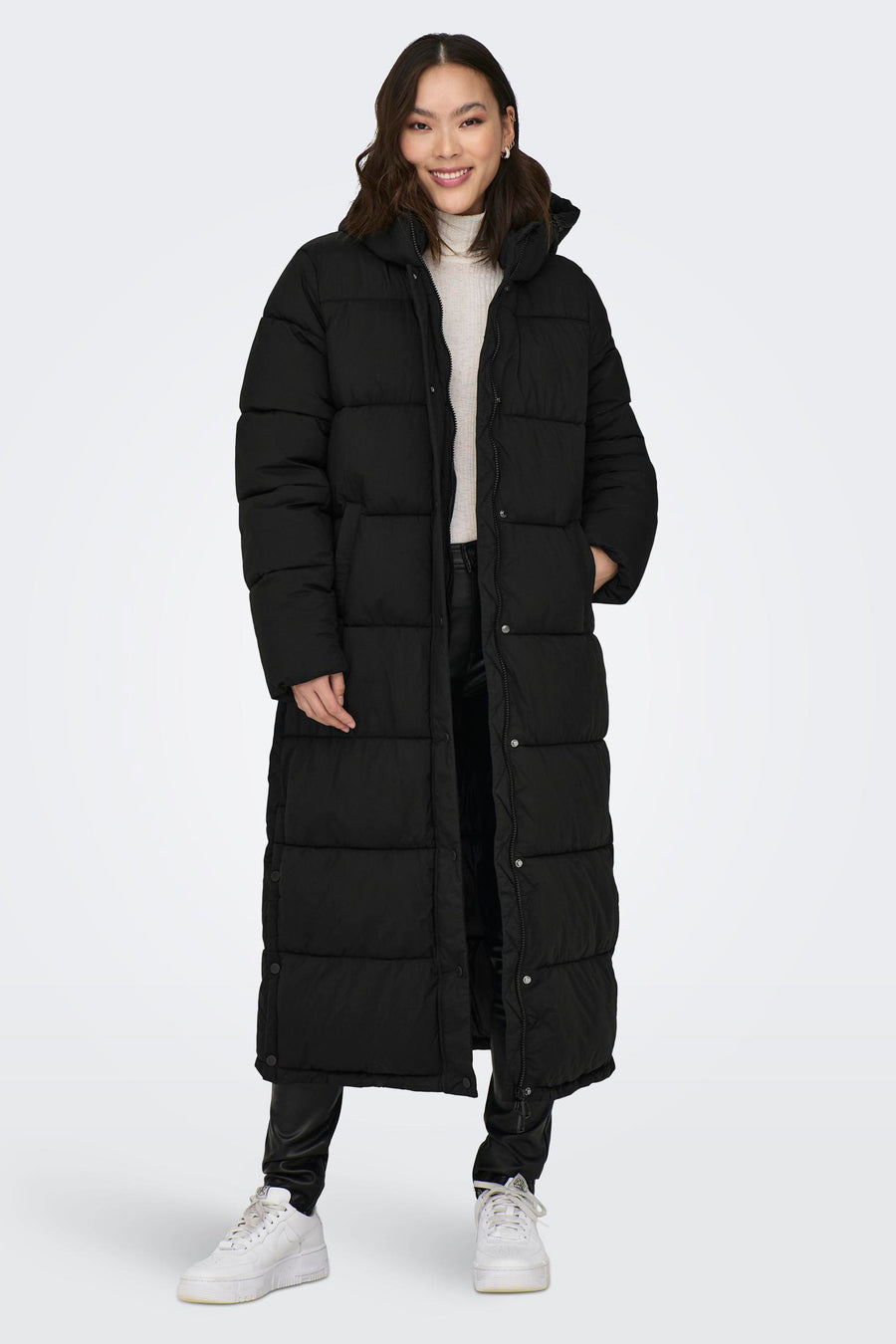 Lange jas Zwart - ONLY®