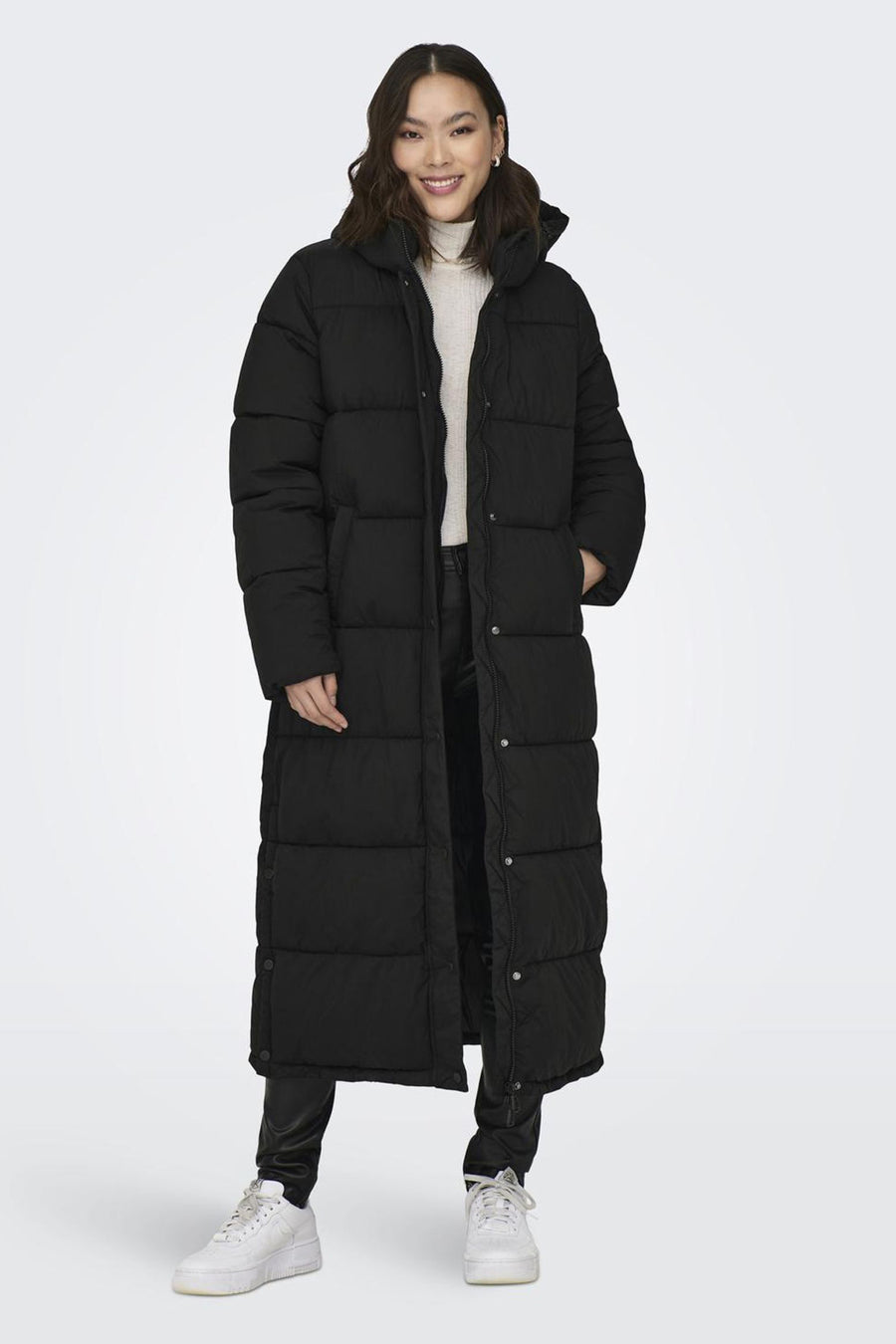 Lange jas Zwart - ONLY®