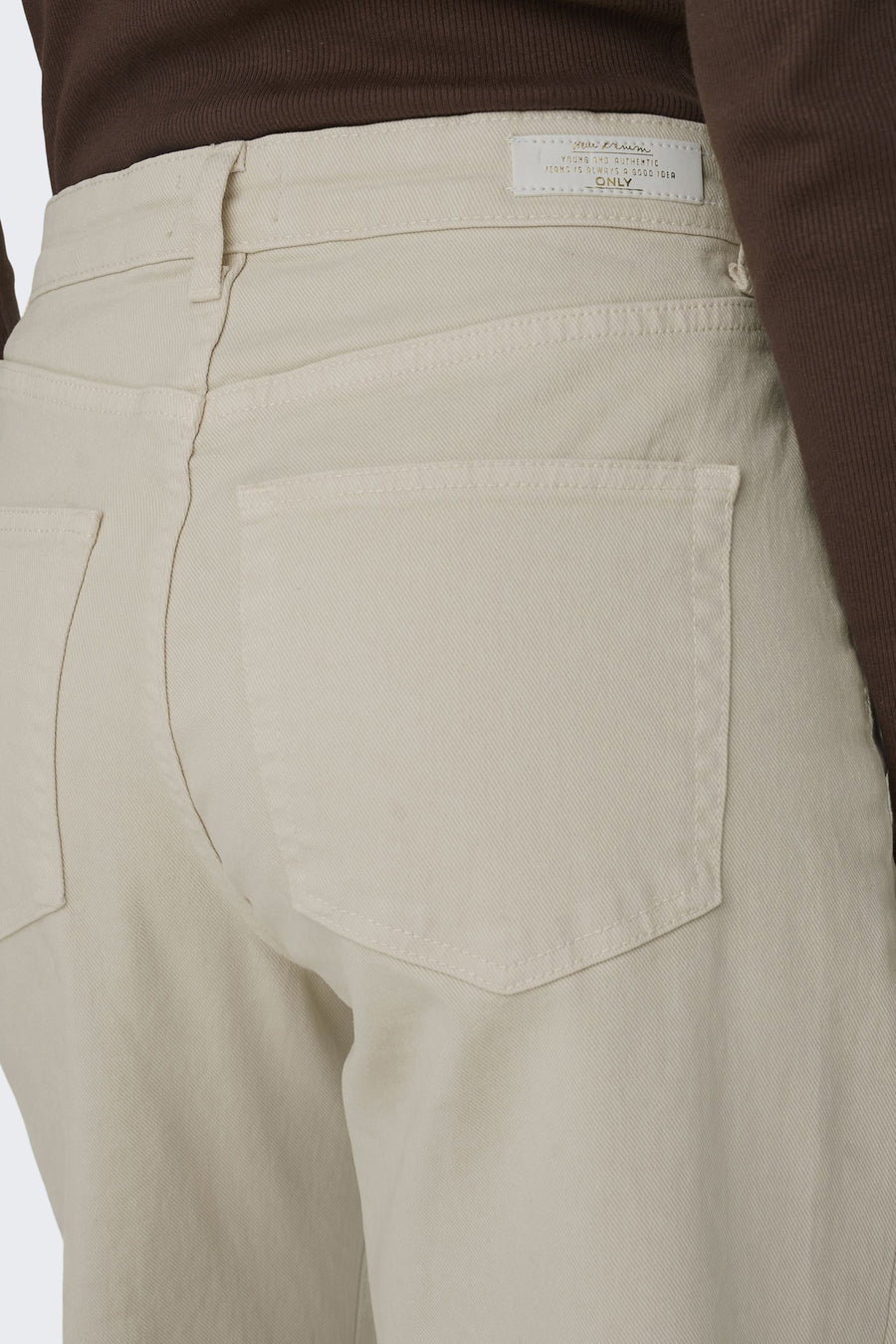 Jeans wide Off white denim - ONLY®