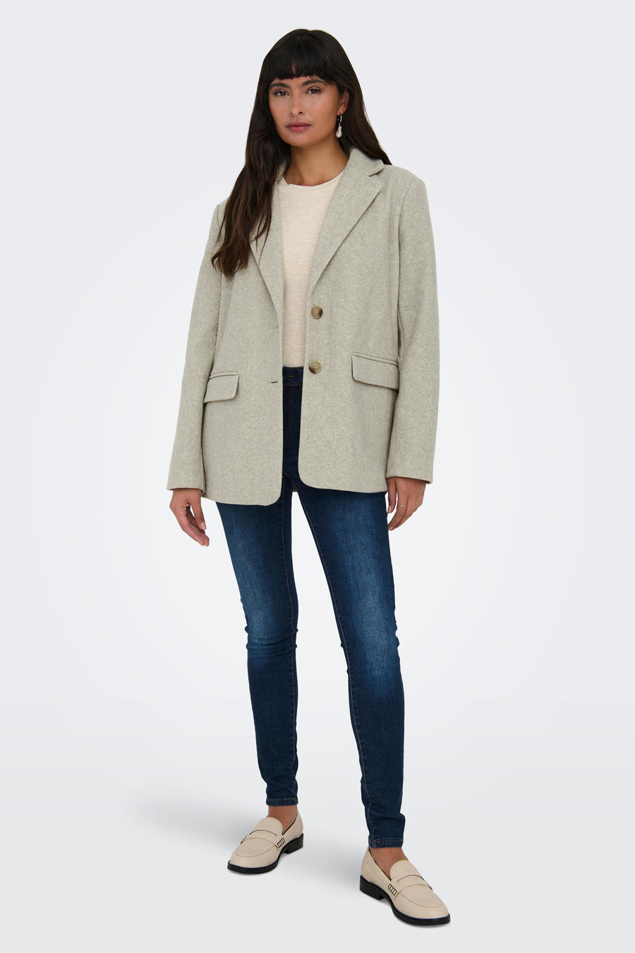 Korte jas Beige - ONLY®
