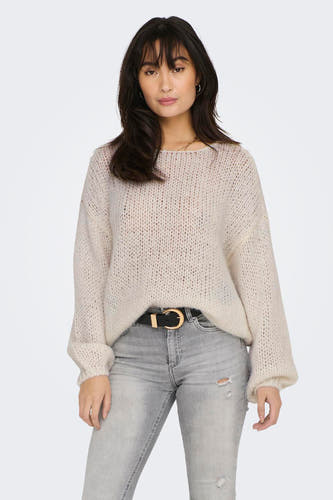 Trui met ronde hals Bruin - ONLY®