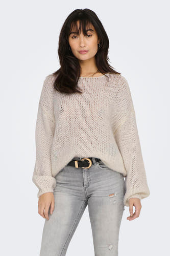 Trui met ronde hals Bruin - ONLY®