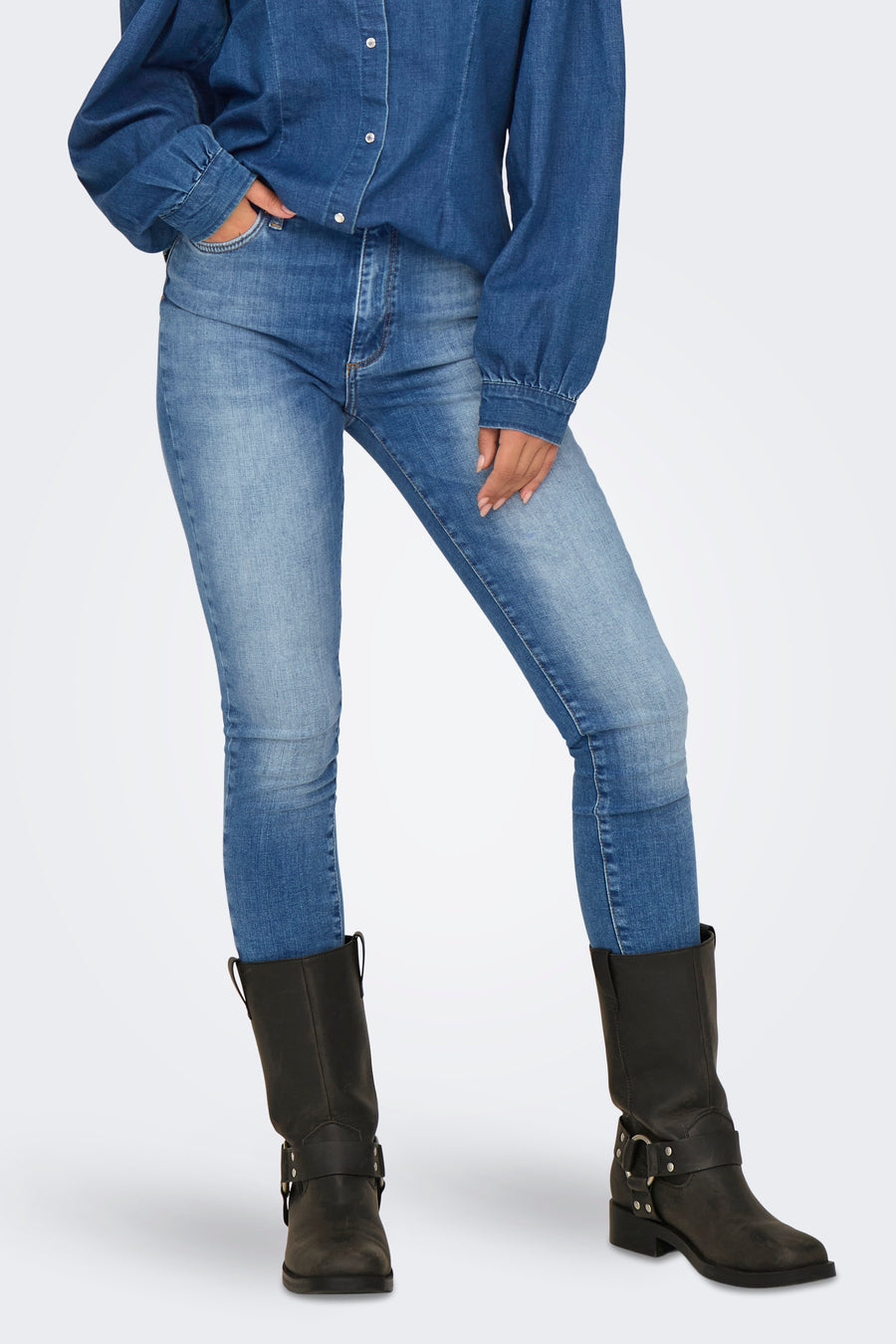 FOREVER ICON - dark blue denim