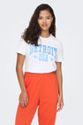 T-shirt (korte mouwen) Wit - ONLY®