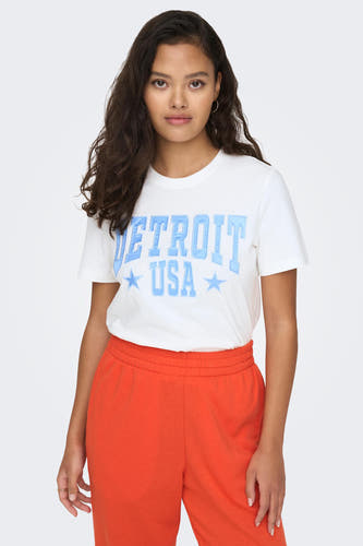 T-shirt (korte mouwen) Wit - ONLY®