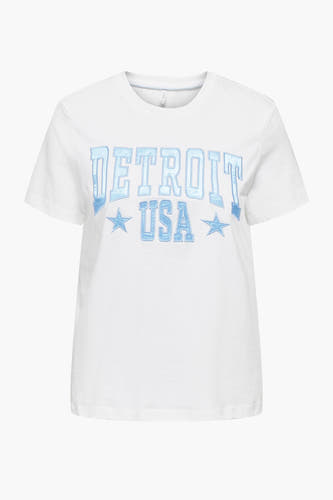 T-shirt (korte mouwen) Wit - ONLY®