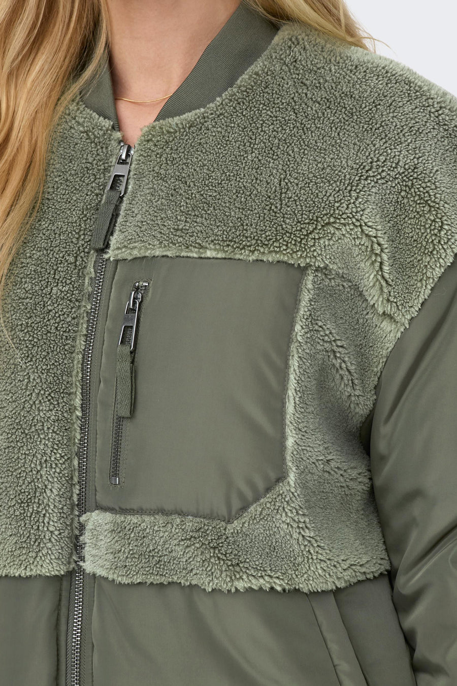 Lange jas Groen - ONLY®