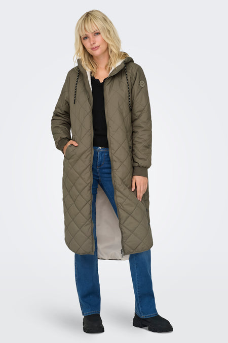 Lange jas Bruin - ONLY®