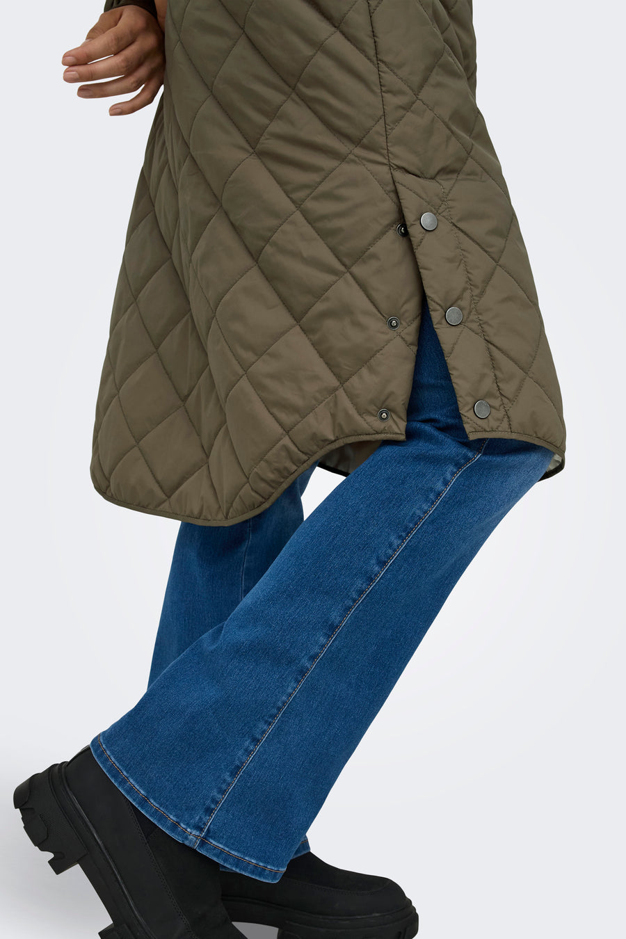 Lange jas Bruin - ONLY®