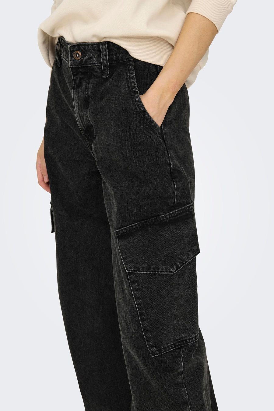 Jeans straight Dark grey denim - ONLY®