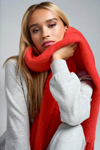 Wintersjaals Rood - ONLY®