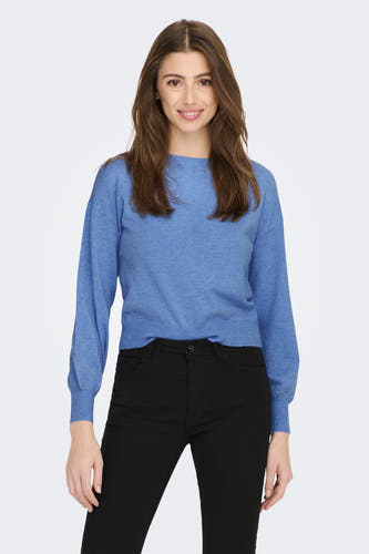 Trui met ronde hals Blauw - ONLY®