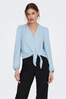 Blouse (lange mouwen) Blauw - ONLY®