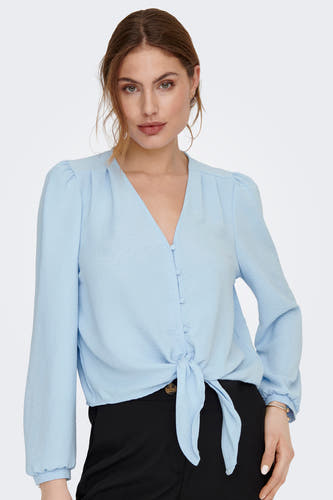 Blouse (lange mouwen) Blauw - ONLY®
