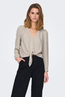 Blouse (lange mouwen) Grijs - ONLY®
