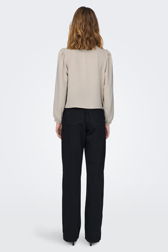 Blouse (lange mouwen) Grijs - ONLY®