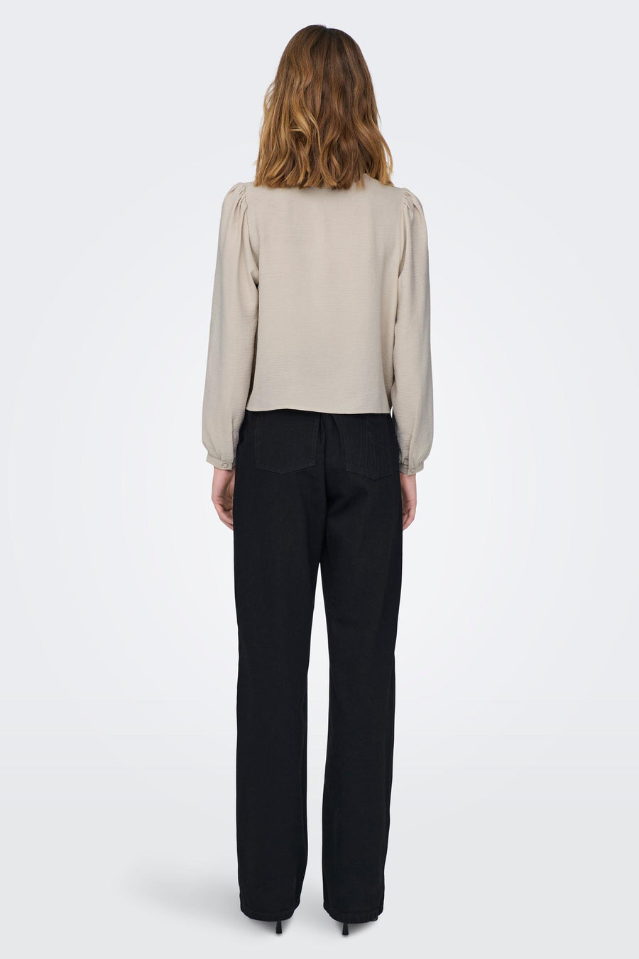 Blouse (lange mouwen) Grijs - ONLY®