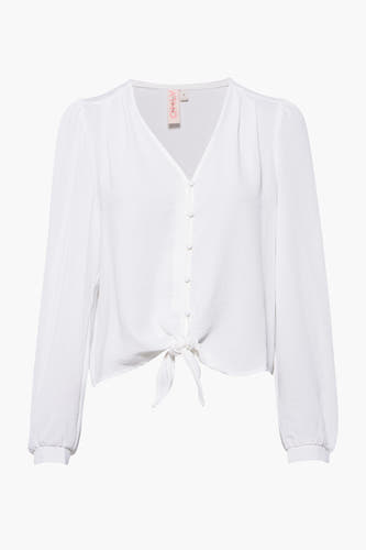 Blouse (lange mouwen) Ecru - ONLY®